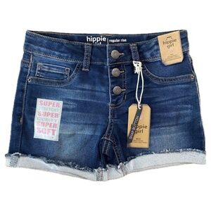Stitch Fix Hippie Girl NWT Super Stretchy Midi Regular Rise Shorts Girls 12
